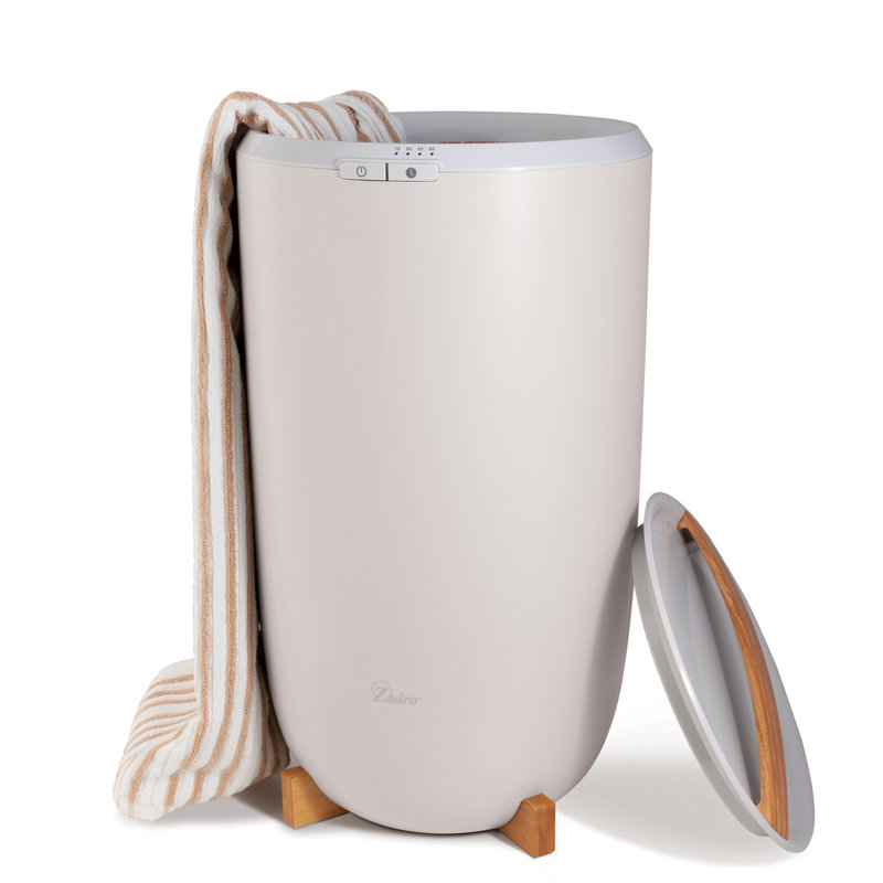 White Zadro Ultra Large Towel Warmer