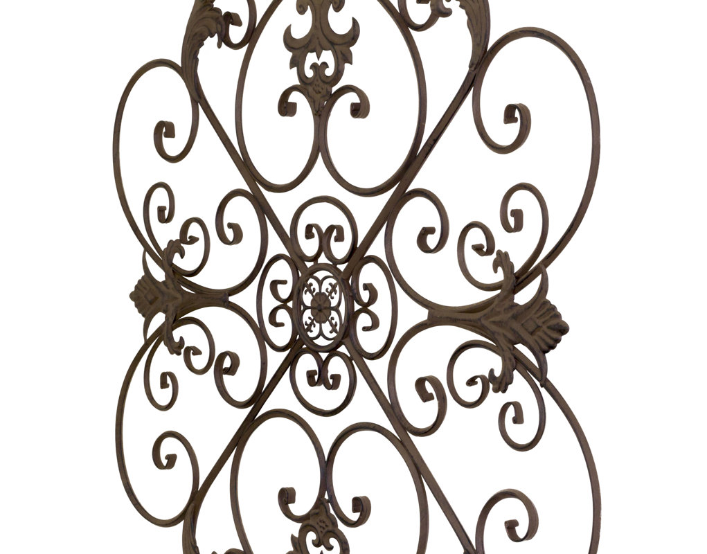 Bayaccents Wrought Iron Fleur De Lis Wall Decor Reviews Wayfair Wrought Iron Fleur De Lis Wall Decor