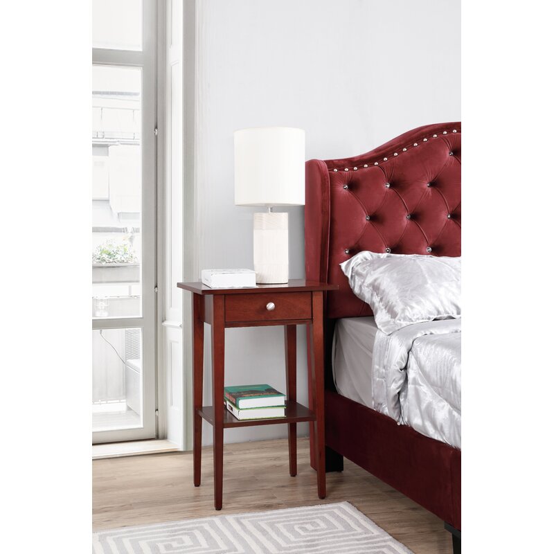 Andover Mills Blade 1 Drawer Nightstand Reviews Wayfair