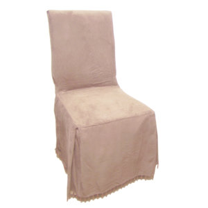 Faux Suede Dining Chair Slipcover