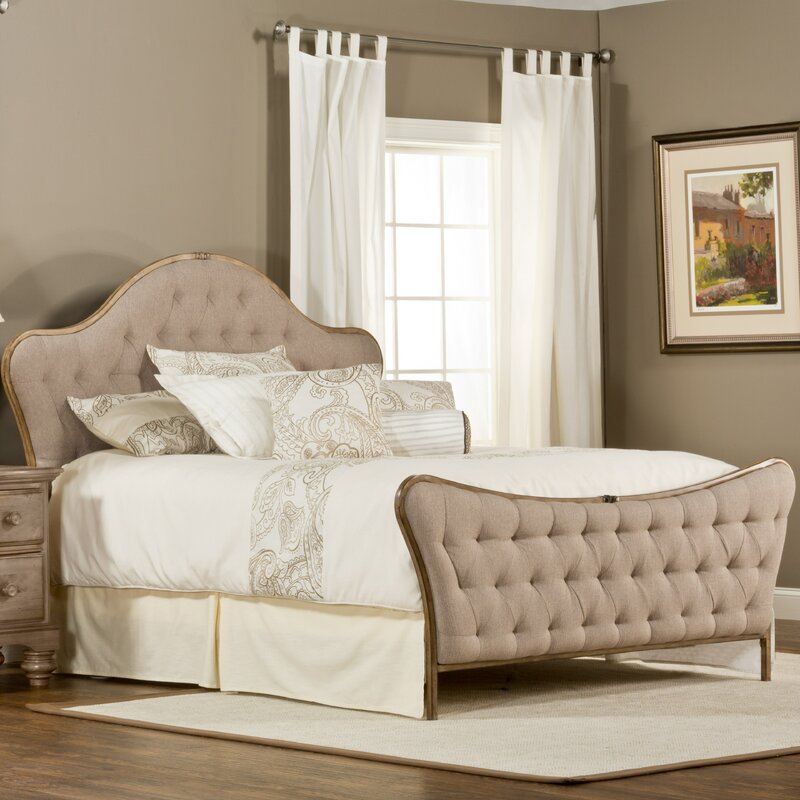 Briony Upholstered Panel Bed