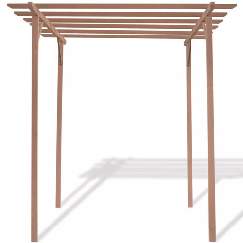 Hadlee 2m x 2m x 2m Plastic Pergola Sol 72 Outdoor Size: 200cm H x 200cm W x 200cm D