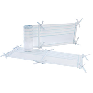 Happy Little Clouds Secure Me Crib Bumper Liner