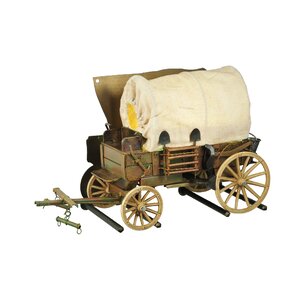 1-Light Covered Wagon Wall Sconce