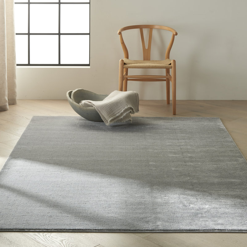 Calvin Klein Jackson Modern Solid Gray Area Rug Wayfair Calvin Klein Jackson Modern Solid Gray