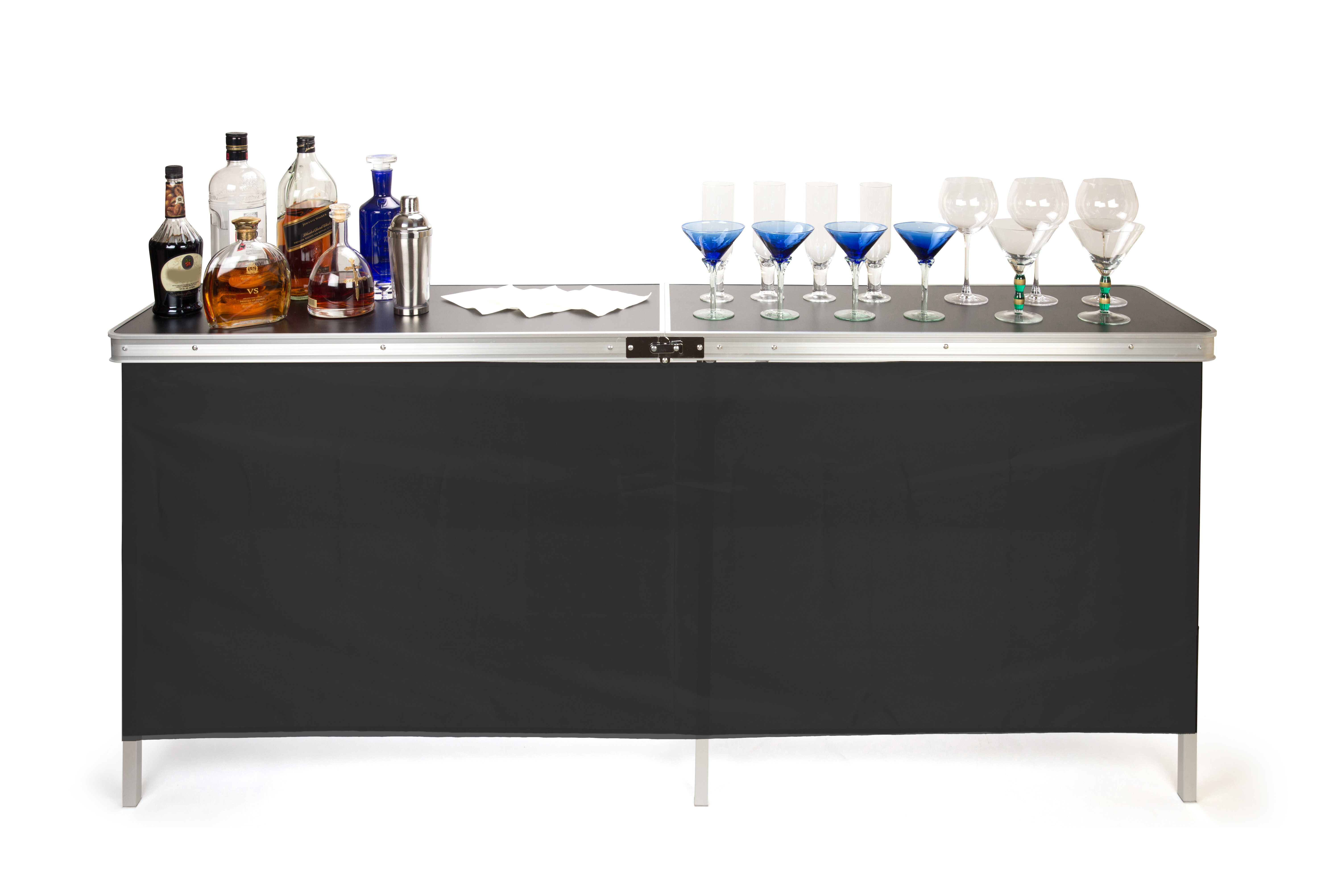 mcmillan portable home bar table