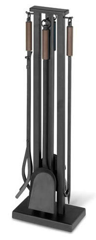 5 Piece Iron Fireplace Tool Set by Pilgrim Hearth