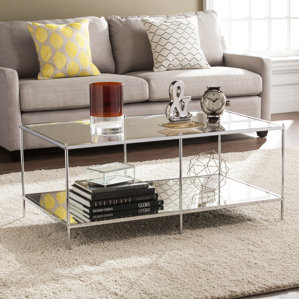 Mirrored Coffee Table mirrored coffee tables you'll love Mirrored Coffee Table mirrored coffee tables you'll love