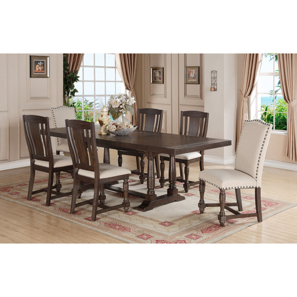Fortunat 7 Piece Extendable Dining Set By Laurel Foundry Modern Farmhouse