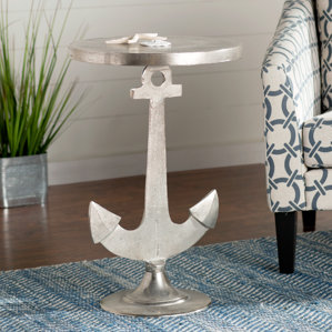 Octavia Aluminum Anchor Table by Beachcrest Home