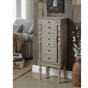 Taline Jewelry Armoire with Mirror by ..