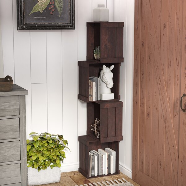 Echeverria Geometric Bookcase By Laurel Foundry Modern Farmhouse