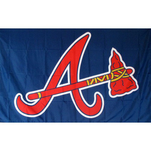Atlanta Braves A Polyester 3 x 5 ft. Flag by NeoPlex