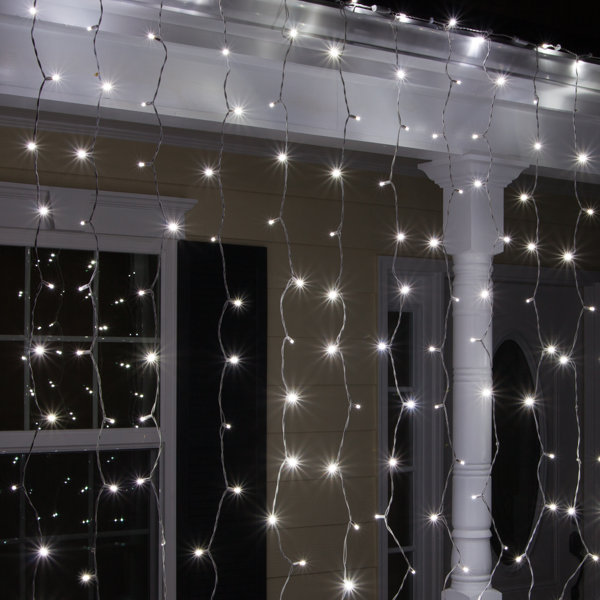 150 Cool White 5mm LED Icicle Light Set by The Holiday Aisle