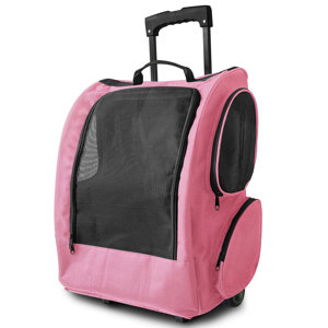 Rolling Backpack Pet Carrier