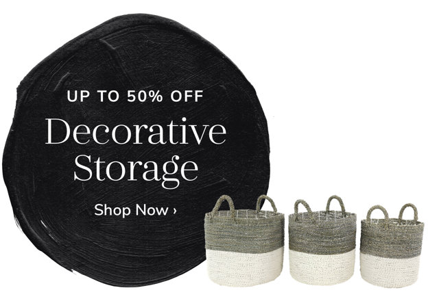 Decorative Storage Sale