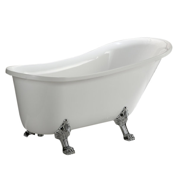 Jacqueline 63 x 28 Soaking Bathtub by Vinnova