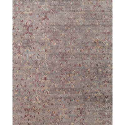 Contemporary Gray/Brown Area Rug East Urban Home Rug Size: Rectangle 4' x 6'