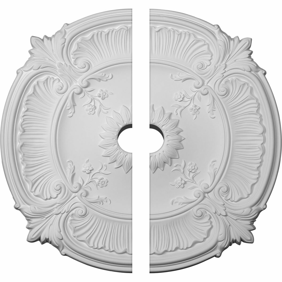 Astoria Grand Gailey Acanthus Leaf Ceiling Medallion Wayfair