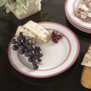 Decorative Kitchen Wall Plates Wayfair Ponderosa Dinner Plates Set Of 4