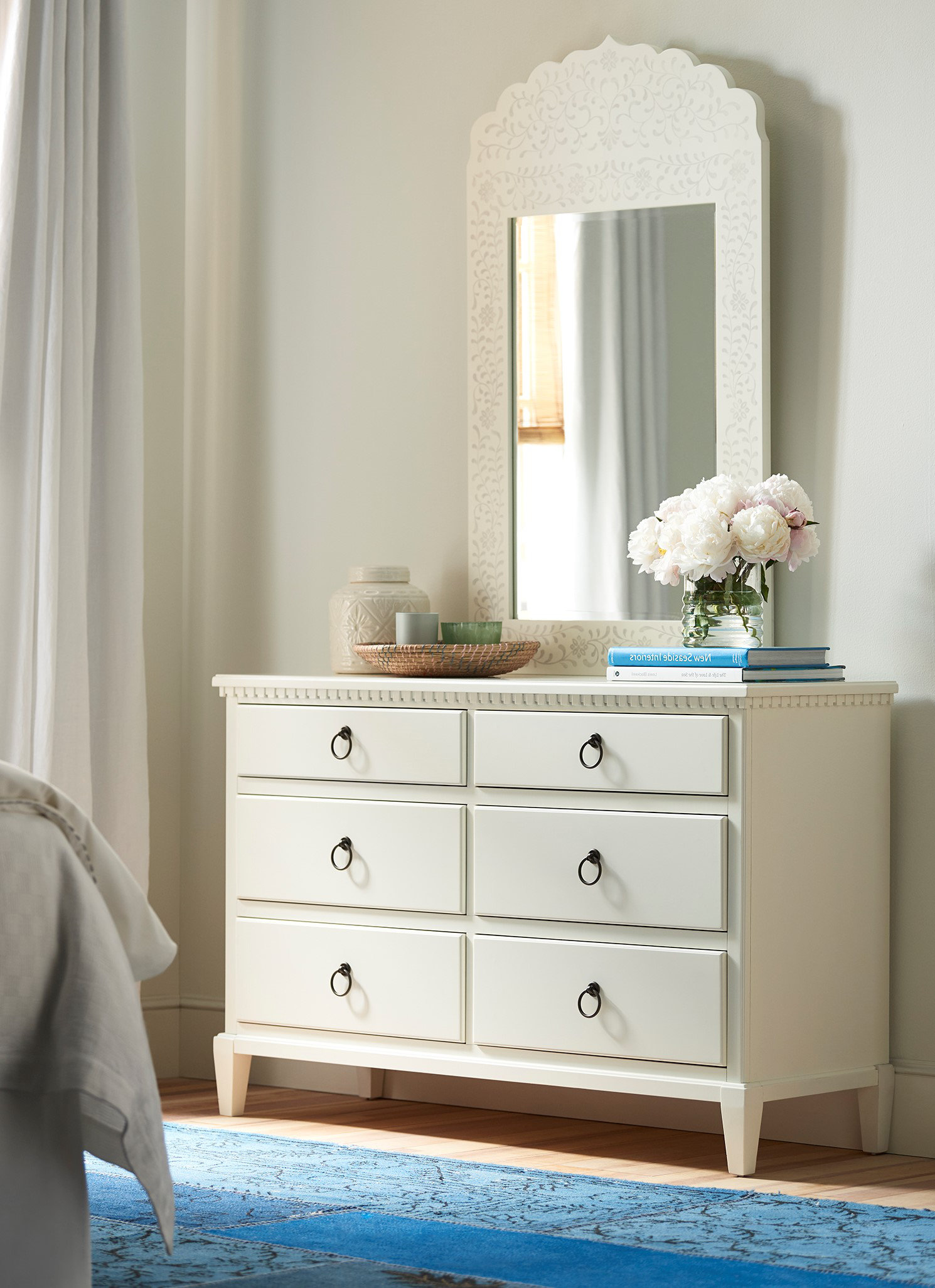 Younghouselove Wisp 6 Drawer Double Dresser With Mirror Reviews