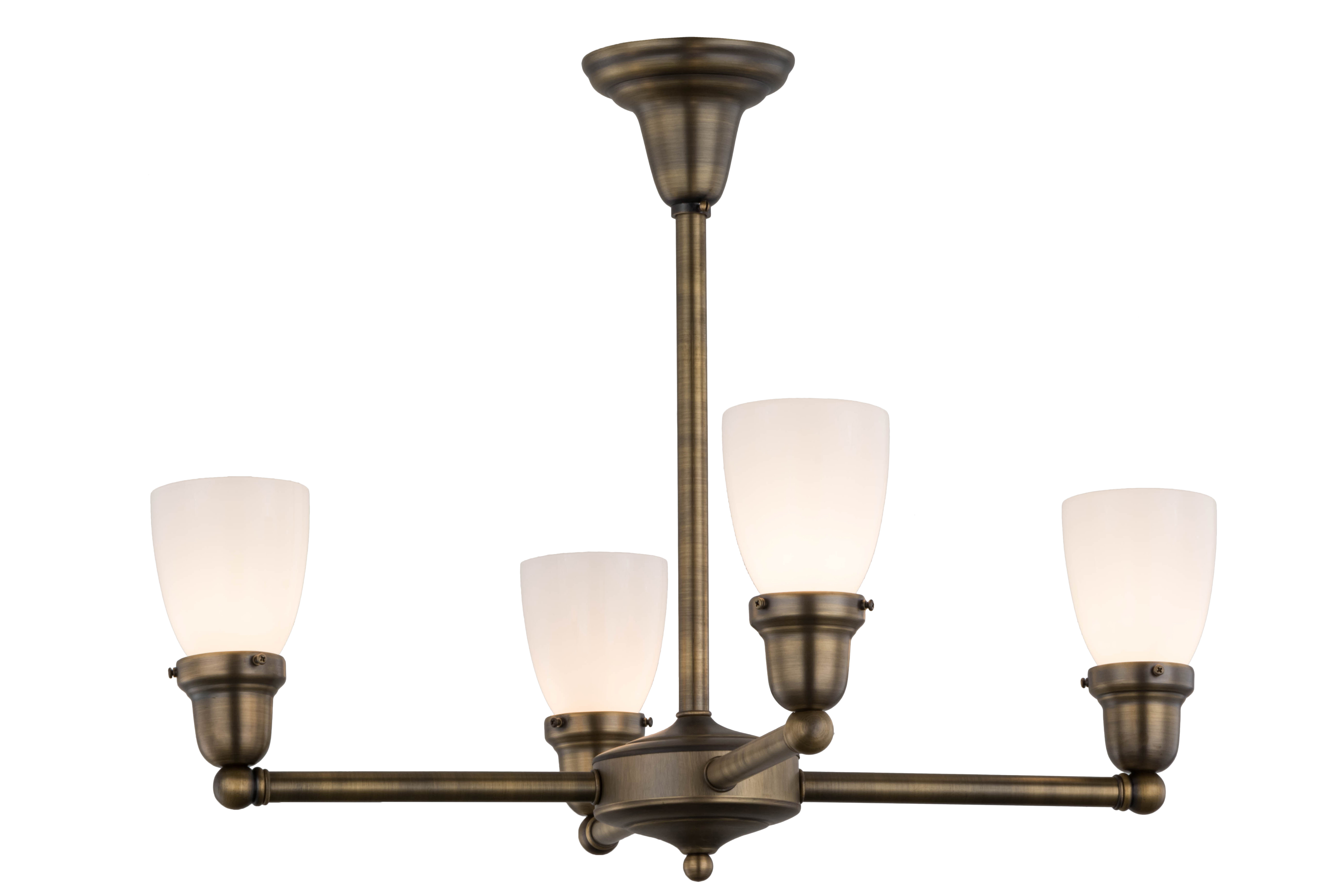 meyda tiffany revival oyster bay goblet 4 light shaded chandelier