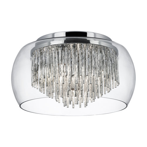 Searchlight Lighting Chrom und Glas spülen Armatur