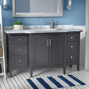 Single Vanities You Ll Love Wayfair Save Zipcode Design Lebanon 60 Single Bathroom Vanity Set