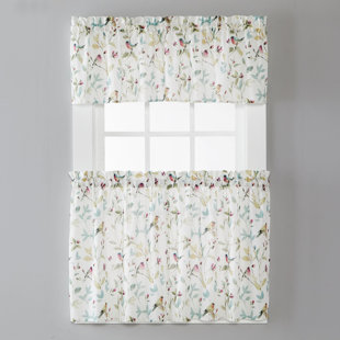 Curtain Panel Valance Matching Pillow Cover Wildlife