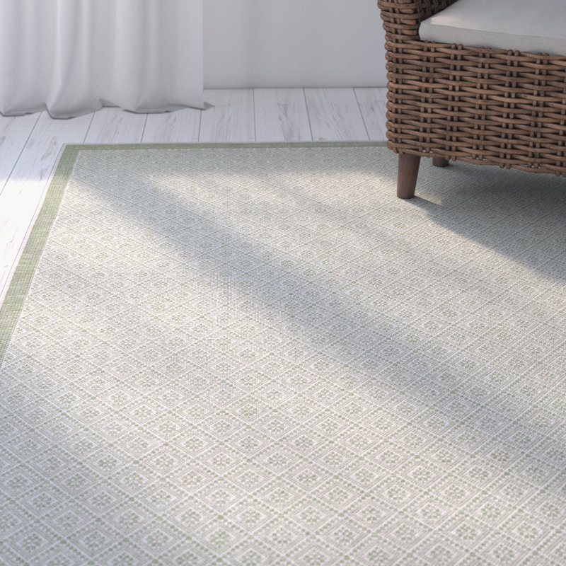 Beachcrest Home Wexford Sea Mist Indoor/Outdoor Area Rug & Reviews