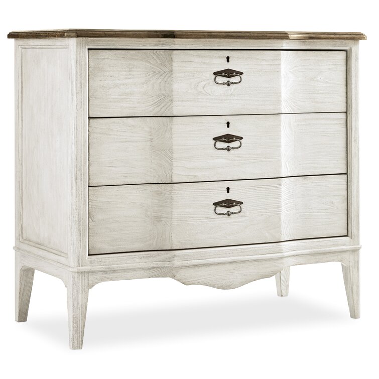 Montebello 3 Drawer 36'' W Solid Wood Dresser