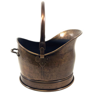 21.5/" Black Coal Hod Scuttle Bucket 24/" Piece Companion Set Fireside Tools