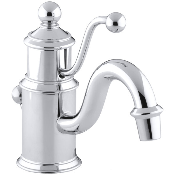 Antique Single hole Bathroom Faucet with Drain Assembly by Kohler