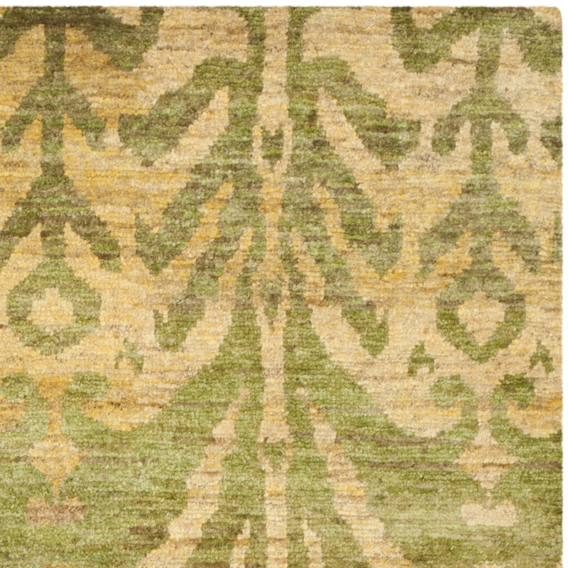 Safavieh Bohemian HandWoven Green/Gold Area Rug & Reviews Wayfair.co.uk