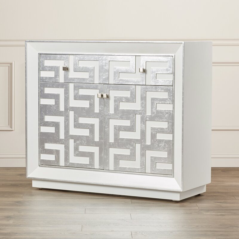 Runkle 2 Drawer 2 Door Hospitality Cabinet