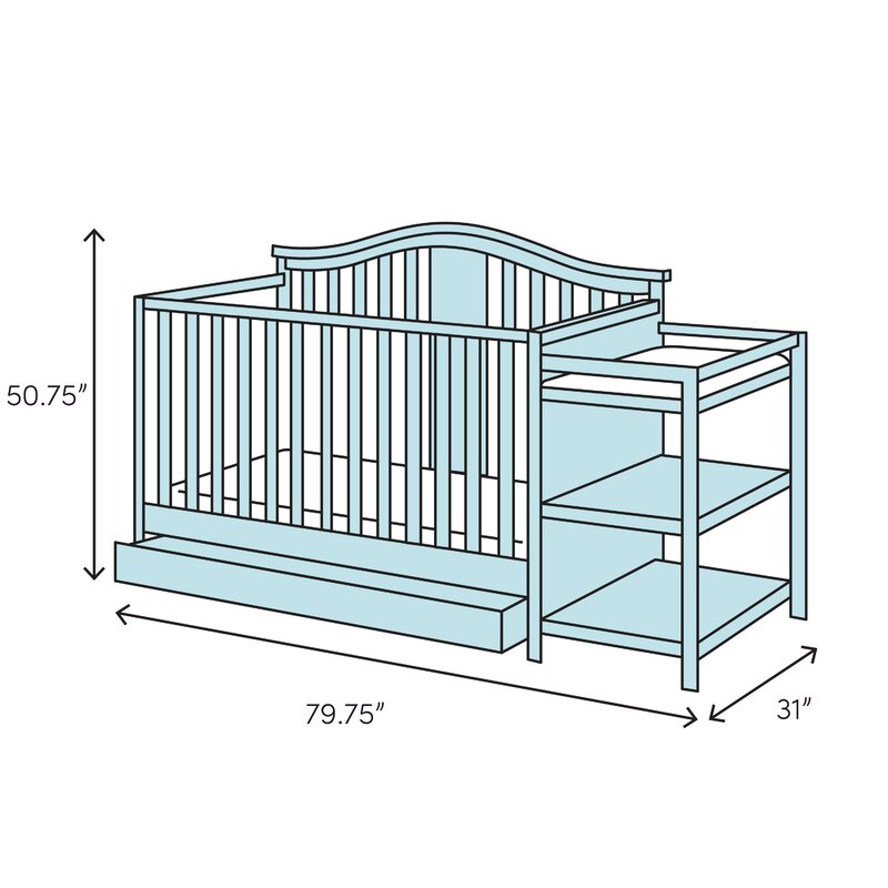 sedona crib and changer