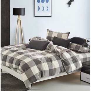 Grey Gingham Bedding Wayfair