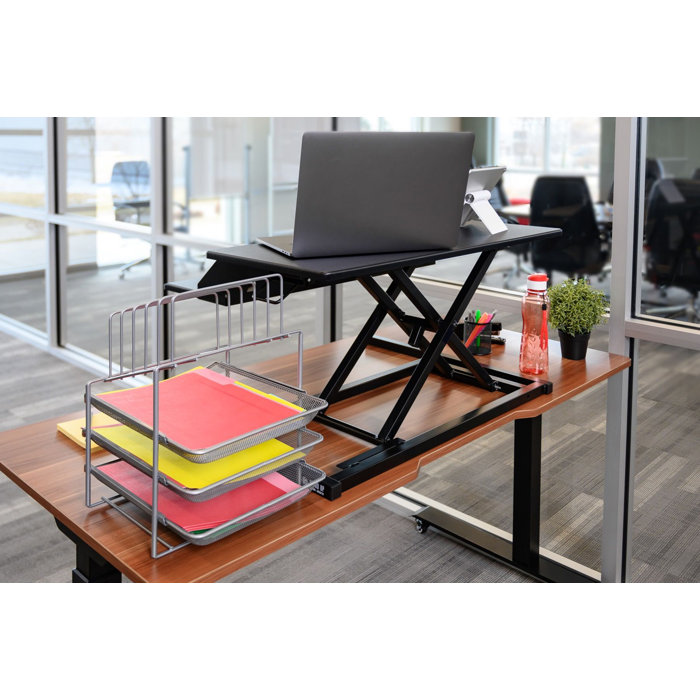 airlift adjustable standing desk converter airlift adjustable standing desk converter