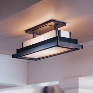 Steppe Square 2-Light Semi Flush Mount