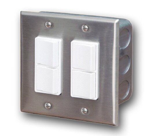 In-Wall Double Duplex Switch by Infratech