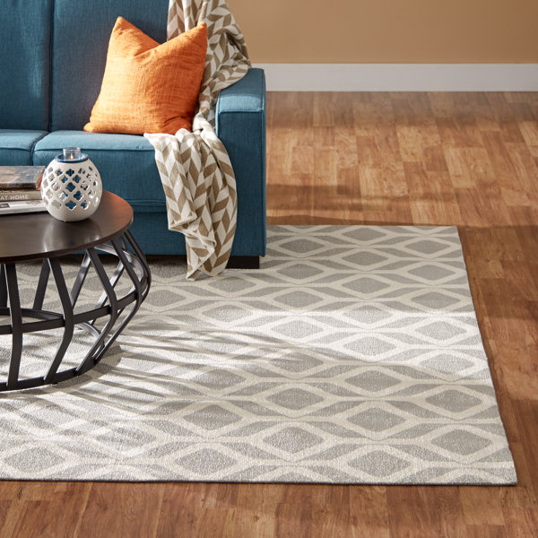 Psyche Gray Area Rug by Mercury Row