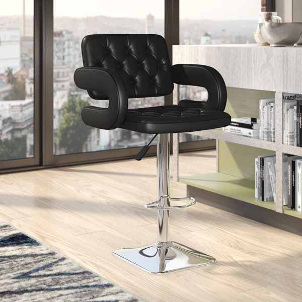 Epperson Adjustable Height Swivel Bar Stool by Brayden Studio| @ $129.00