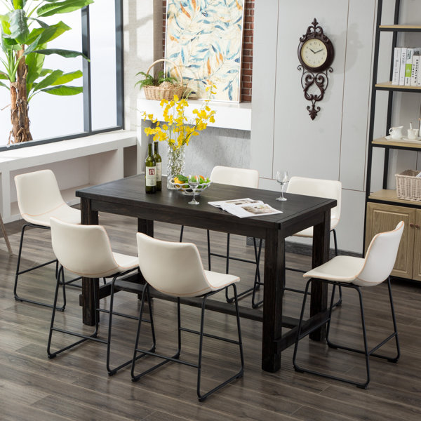 Shoemaker 7 Piece Pub Table Set By Union Rustic Wonderful