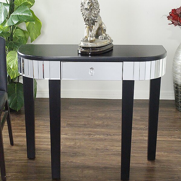 Elnora Mirrored Console Table By House Of Hampton