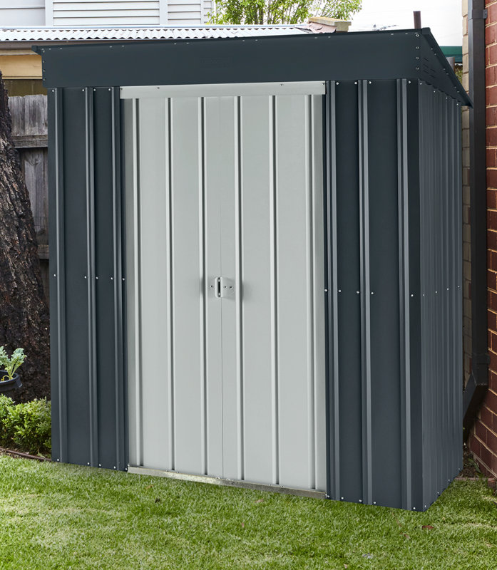 Garden Sheds 5 X 9 globel skillion 5 ft. 7 in. w x 3 ft. 9 in. d metal lean-to Garden Sheds 5 X 9 globel skillion 5 ft. 7 in. w x 3 ft. 9 in. d metal lean-to