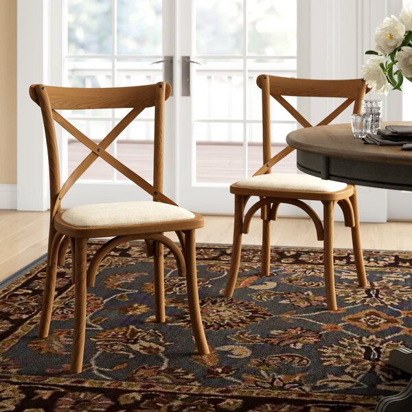 Holly Springs Upholstered Dining Chair (Set Of 2) By Three Posts