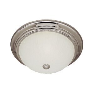 2-Light Flush Mount