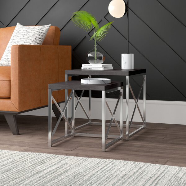Evalyn 2 Piece Nesting Tables By Ivy Bronx