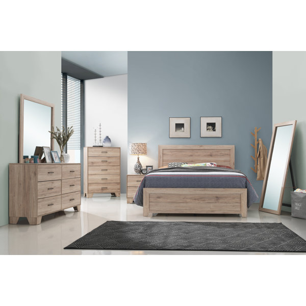 Customers love our modern style platform bed with 4 huge storage drawers, combined with the rustic charm of an. wayfair
