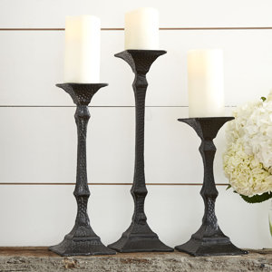 Roman Candlesticks (Set of 3)